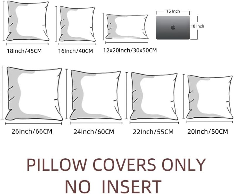 Photo 1 of Fancy Homi Set of 2 Navy Blue Lumbar Decorative Throw Pillow Covers 12x20 Inch for Couch Bed Sofa Living Room, Aesthetic Modern Organic Farmhouse Home Decor, Soft Cotton Woven Textured Cushion Case