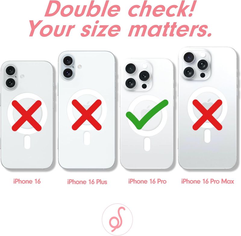 Photo 1 of Sonix Case for iPhone 16 Pro | Compatible with MagSafe | 10ft Drop Tested | Gloss Peach