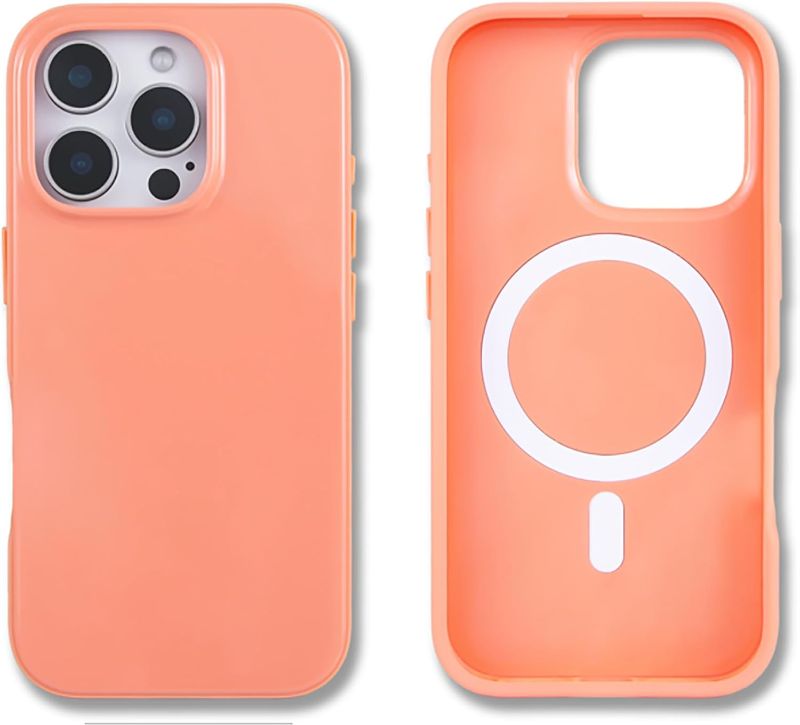 Photo 1 of Sonix Case for iPhone 16 Pro | Compatible with MagSafe | 10ft Drop Tested | Gloss Peach
