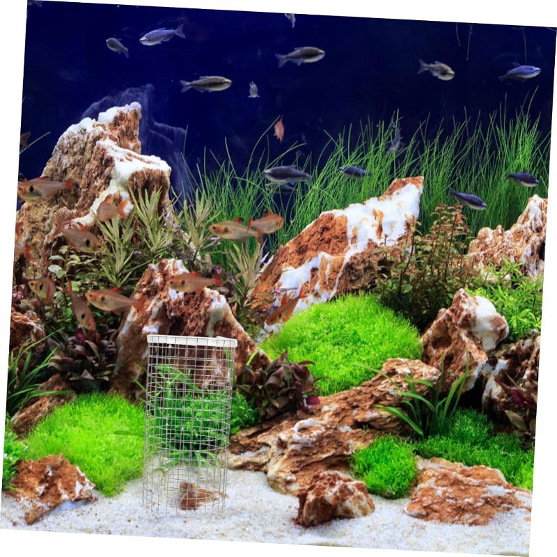 Photo 1 of Sosoport Fish Breeding Cone Grid for Shrimp and Fish Material Smooth Isolation Spawning Bucket Aquarium Decoration