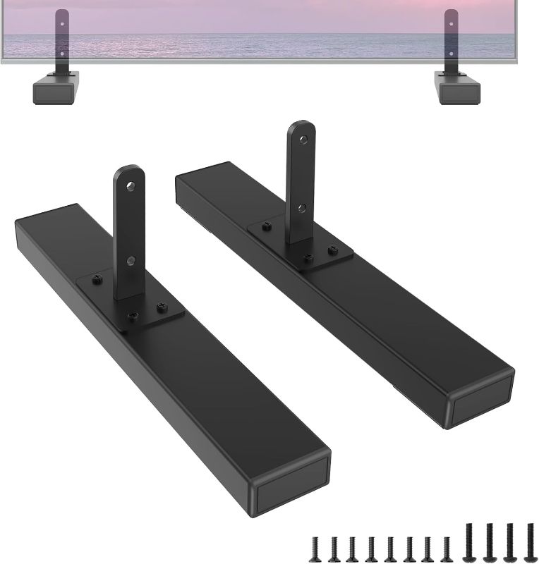 Photo 1 of Metal TV Base Stand Only for Vizio TV Stand Legs M556-G4, Only for Vizio TV Stand Base Replacement We Listed wr Screws Set and Instructions, Stable and Durable