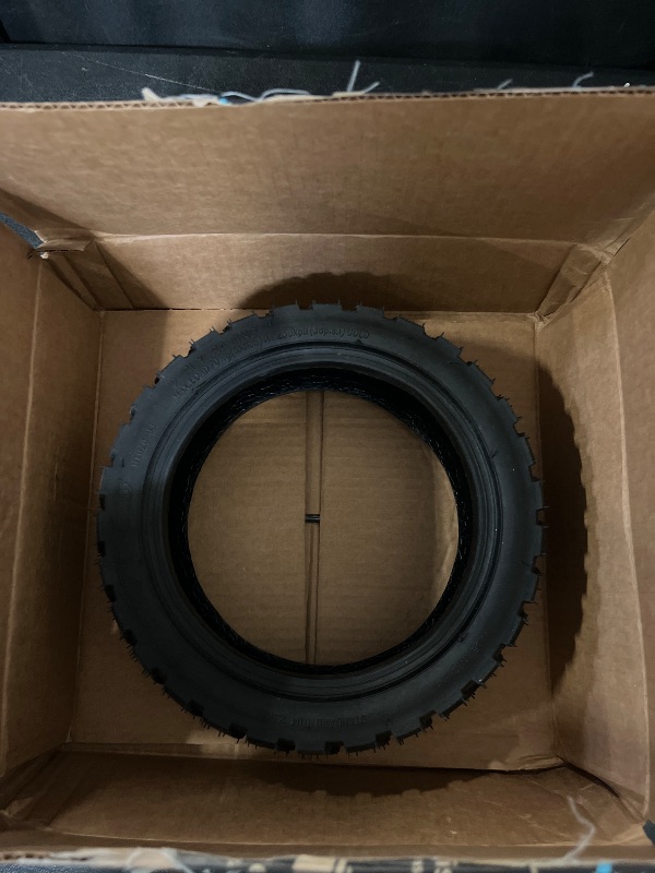Photo 1 of GYL 10x2.75-6.5 Tubeless Off-Road Tire for iScooter iX3, Kugookirin G3 Electric Scooter,10 Inch Vacuum Tire, Puncture-Proof, Non-Slip, Front or Rear Replacement