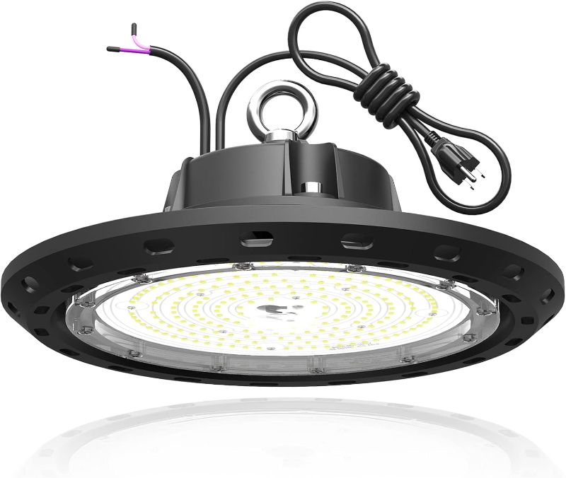 Photo 1 of Led High Bay Light 240W 36000LM 0-10V Dimmable Eqv.1000W HPS/MH High Bay Led Shop Lights 5000K UFO Lights LED for Workshop Warehouse Factory