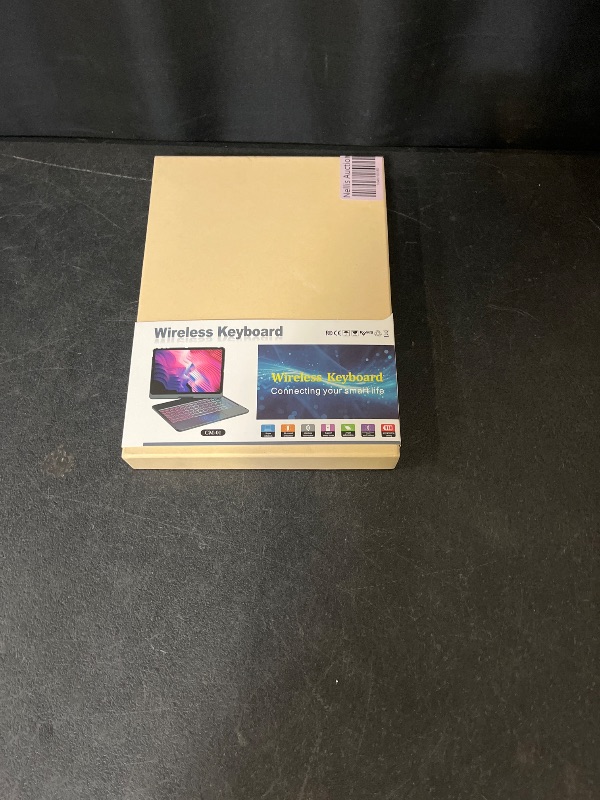 Photo 1 of Baisla iPad 10th Generation Case with Keyboard 10.9" & iPad 11th (A16) & iPad Air 11 (M3/M2), Multi Trackpad, 360 Swivel & Rainbow Backlit for iPad Air 5th/4th,iPad Pro 11 4th/3rd/2nd/1st - Black