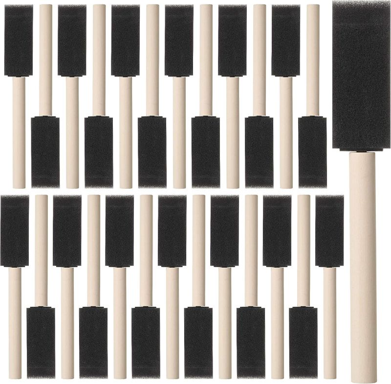 Photo 1 of Bates- Foam Paint Brushes, 1 Inch, 26 Pack, Sponge Brushes, Sponge Paint Brush, Foam Brushes for Painting, Foam Brushes for Staining, Paint Sponges, Foam Brushes for Mod Podge Brushes
Visit the Bates Choice Store