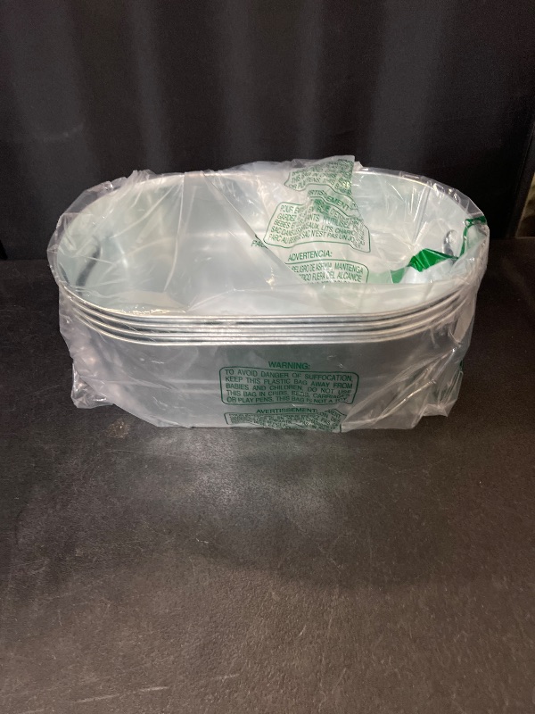 Photo 1 of 4PCS 4 Gallon Galvanized Tub Champagne Bucket With Carry Handle Large Metal Drink Buckets with Scoops for Home Bar Beer Champagne Cocktails Cooling Supplies