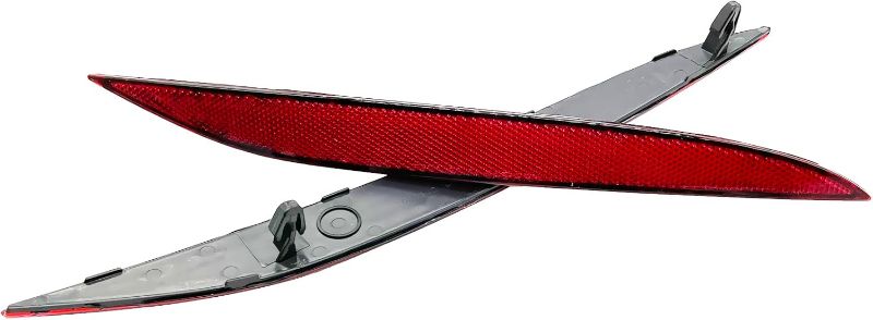 Photo 1 of Replacement Tesla Model X Reflector Rear Bumper Red Marker Lights Lens Trim (Left & Right) 2016-2023