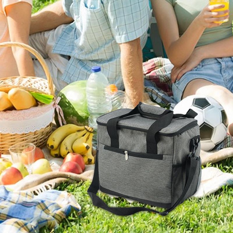 Photo 1 of Cooler Grocery Bag – Portable Leakproof Picnic Cooler | Insulated Camping & Travel Tote for Groceries, Outdoor Adventures & Beach Trips