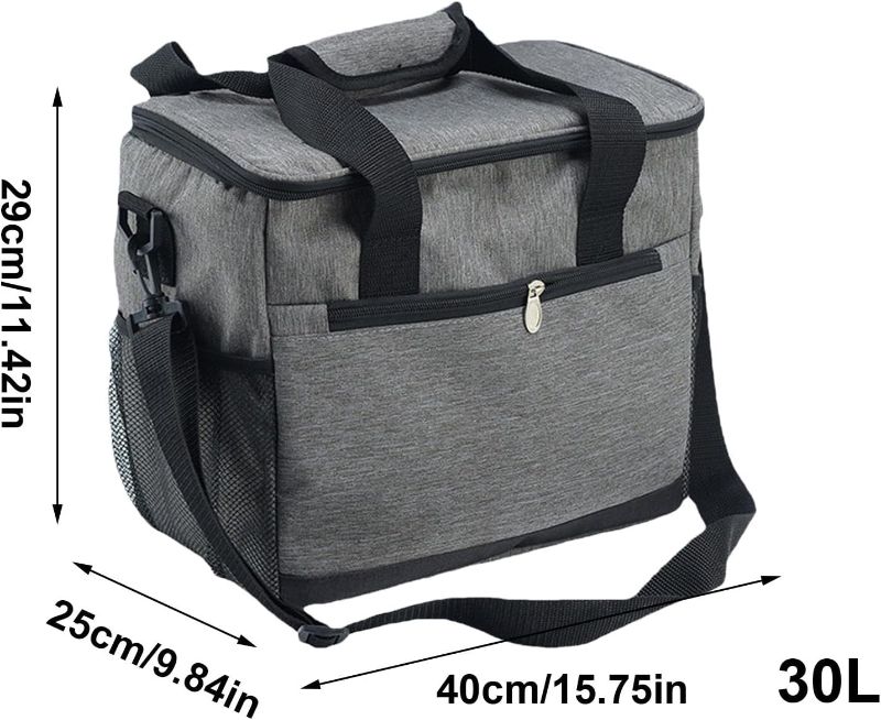 Photo 1 of Cooler Grocery Bag – Portable Leakproof Picnic Cooler | Insulated Camping & Travel Tote for Groceries, Outdoor Adventures & Beach Trips