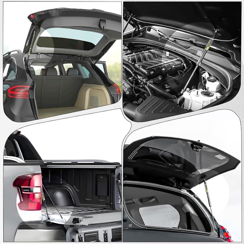 Photo 1 of Front Hood Lift Supports Struts Shocks for 2000-2006 Taurus, 2000-2005 Mercury Sable