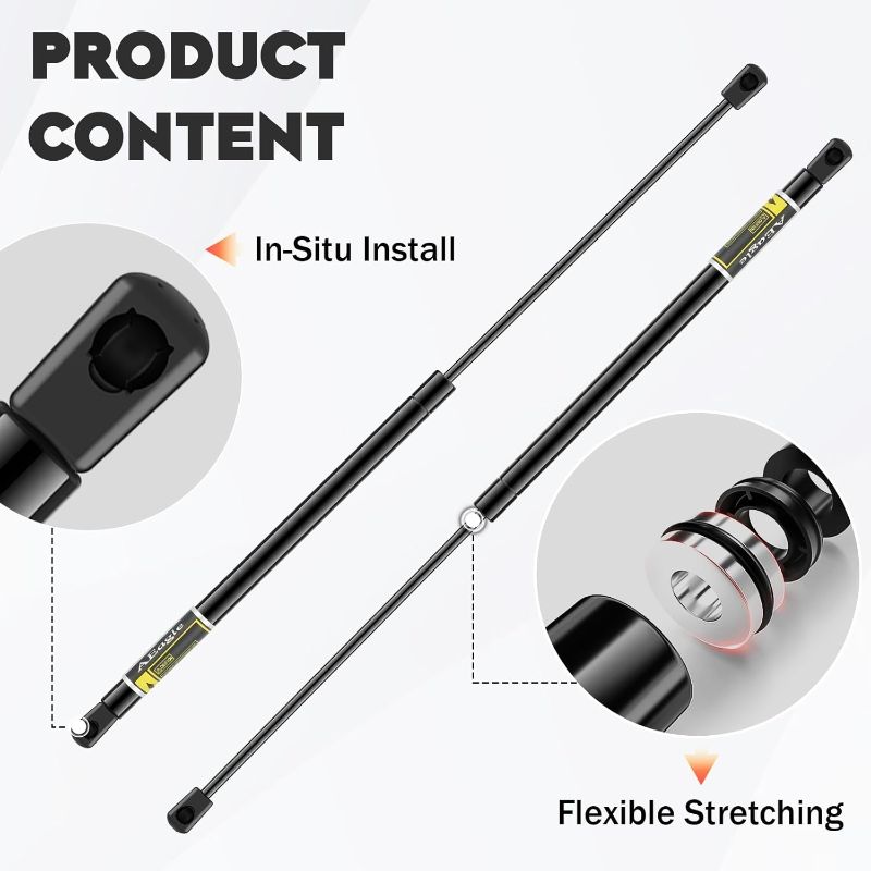 Photo 1 of Front Hood Lift Supports Struts Shocks for 2000-2006 Taurus, 2000-2005 Mercury Sable