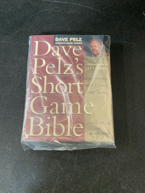 Photo 1 of Dave Pelz's Short Game Bible: Master the Finesse Swing and Lower Your Score (Dave Pelz Scoring Game) Hardcover – May 11, 1999