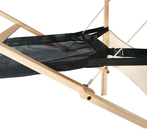 Photo 1 of Hammock, Porta Shelf, Wood-Frame Portable Massage Table Storage Shelf for Bolsters, Cushions, Pillows, Sheets and Accessories, Creates More Space Under Your Table (massage table not included)