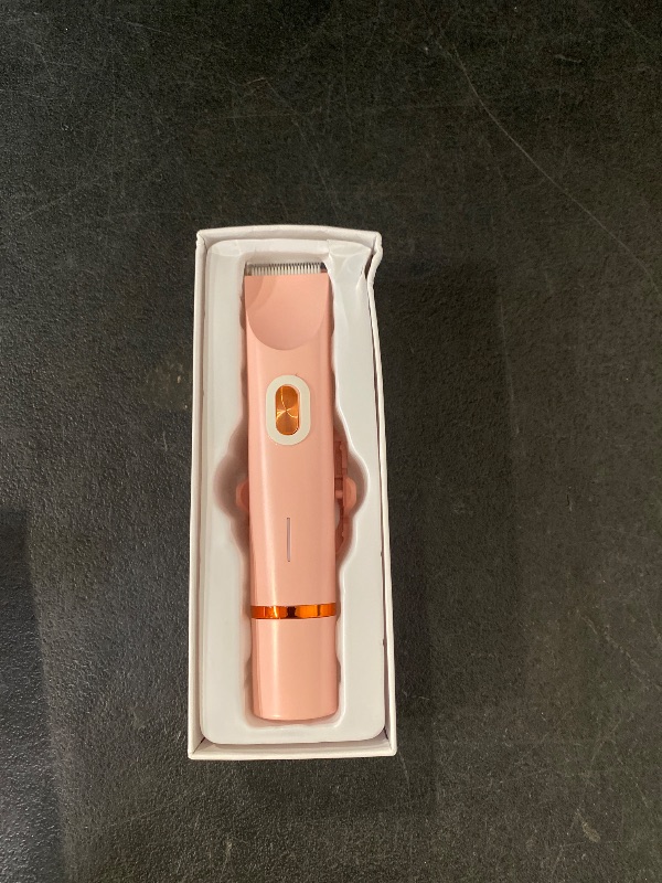 Photo 1 of Glow Aura Womens Shaver, 2025 Upgrade Dual Head Shaver Women,2-in-1 Electric Razor for Womens Legs Underarm Face Pubic Hairs,Head Bikini Trimmer Rechargeable Eletctric for Women (Pink)