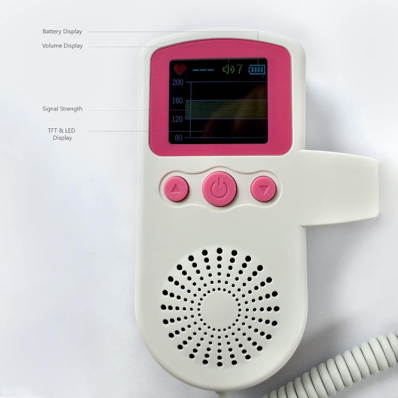 Photo 1 of Dishan Fetal Doppler to Listen Angel’s Heartbeat Monitor for Pregnancy