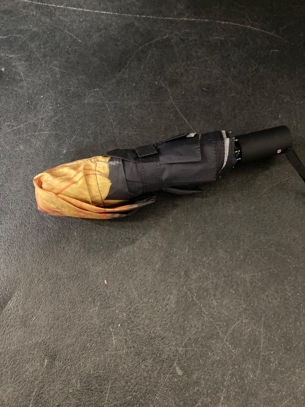 Photo 1 of Nollia Windproof Automatic Travel Umbrella, Compact Portable with Reinforced Ribs for Sun & Rain