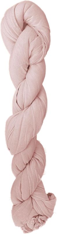 Photo 1 of Toutacoo, Cotton Scarf, Chèche, Echarpe, crinkle soft scarf, light, fashion, solid, wrap, shawl, unisex, Plaited 100% Cotton