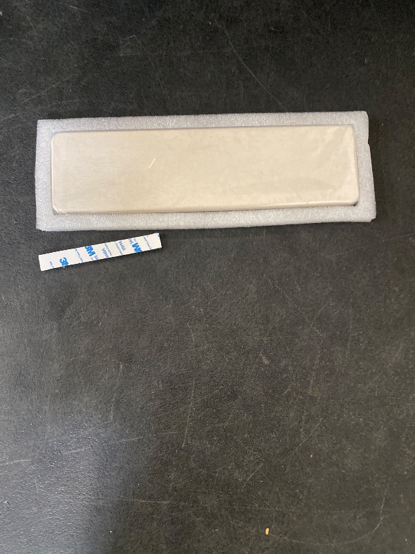 Photo 1 of 2 Pcs Water Absorbing Stone Trays, Kitchen/Bathroom Sink Soap Dish, Diatomite Tray Used for Hand Soap & Cosmetic Bottles in The Modern Home, 3.15" W x 8.7" L, White