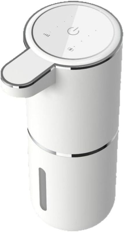 Photo 1 of Automatic Soap Dispenser Touchless - USB Rechargeable Electric Liquid Dish/Hand Soap Dispenser for Bathroom & Kitchen, 380ml, Clog-Free, 4 Gear Adjustable Volume for Thick & Thin Liquid