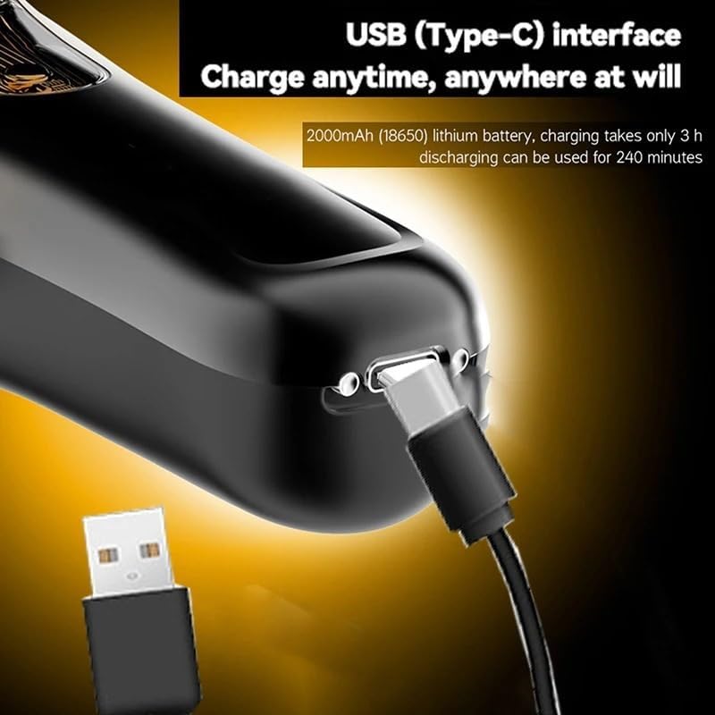Photo 1 of Hair Clippers Mens Hair Clippers, Barber Electric Hair Trimmer Hair Clipper Professional Hair Cutting Machine for Men Mens Hair Clippers