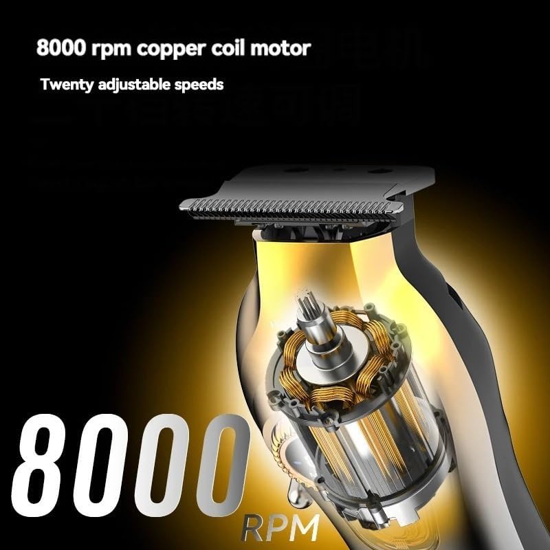 Photo 1 of Hair Clippers Mens Hair Clippers, Barber Electric Hair Trimmer Hair Clipper Professional Hair Cutting Machine for Men Mens Hair Clippers