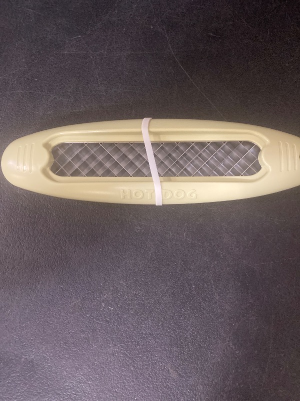 Photo 1 of Criss-Cross Hot Dog Slicer | Adjustable Depth & View Window | Dishwasher Safe Stainless Steel Blades | Effortless Cutting for BBQ, Grilling, Picnics & Outdoor Cooking(Pea Green