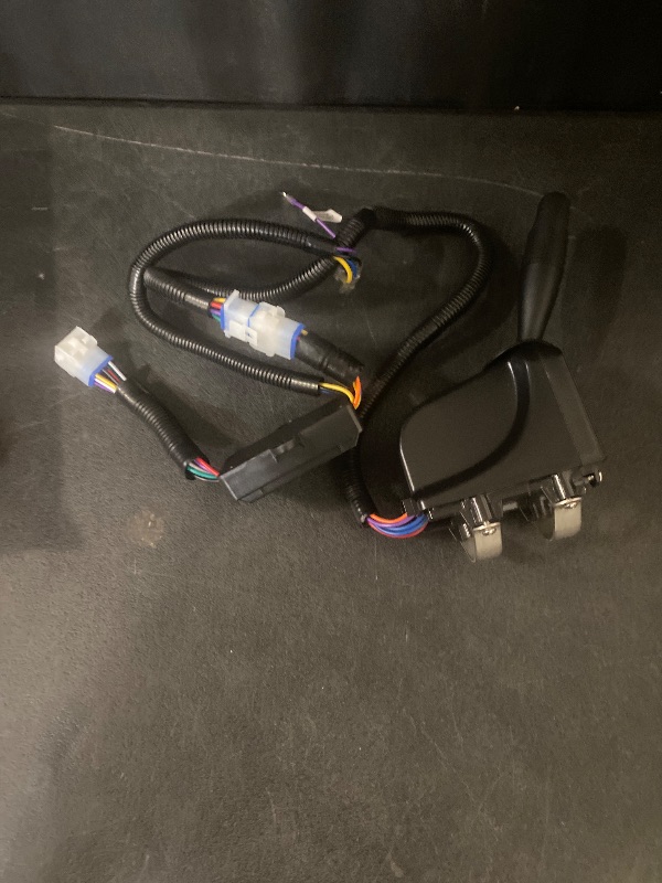 Photo 1 of Universal Golf Cart Turn Signal Switch with Horn Button,9-Pin Plug Upgrade Wiring Harness?12V for Club Car EZGO Yamaha