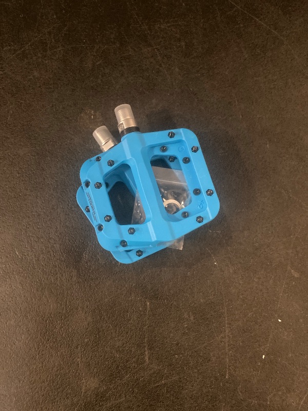 Photo 1 of Mountain Bike Pedals Bike Ultralight Pedals Nylon Pedal XC Cycling Parts 2 Sealed Bearings System Mountain Bike 12mm Axle Pedals