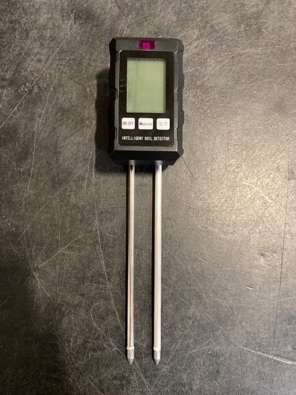 Photo 1 of 6-in-1 Soil Moisture Meter/Soil Moisture/pH Meter/Sunlight Intensity Soil Tester for Farming, Gardening, Lawns and Outdoor Plants (2*AAA Battery Needed)