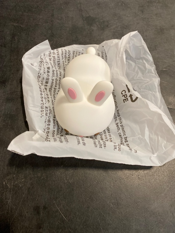 Photo 1 of Bunny Night Light for Kids Lamp Cute Lamp, Kawaii 16 Colors Baby Night Lights for Baby Nursery,Soft Rechargeable Nightlight for Kids Room,Toddler Room Decor Kawaii Stuff Bunny Accessories Girls Gifts