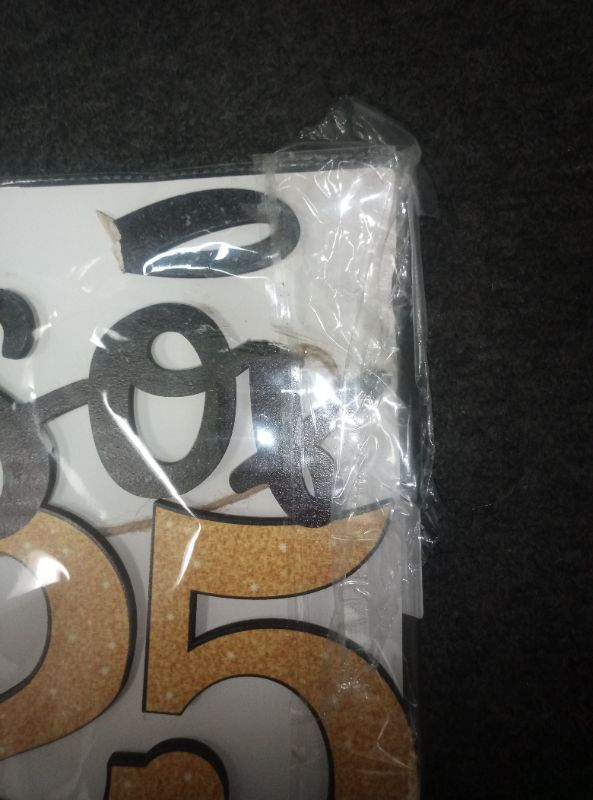 Photo 1 of Houti 2025 Graduation Party Decorations, Class of 2025 Graduation Vinyl Guest Book, Black and Gold Grad Gifts