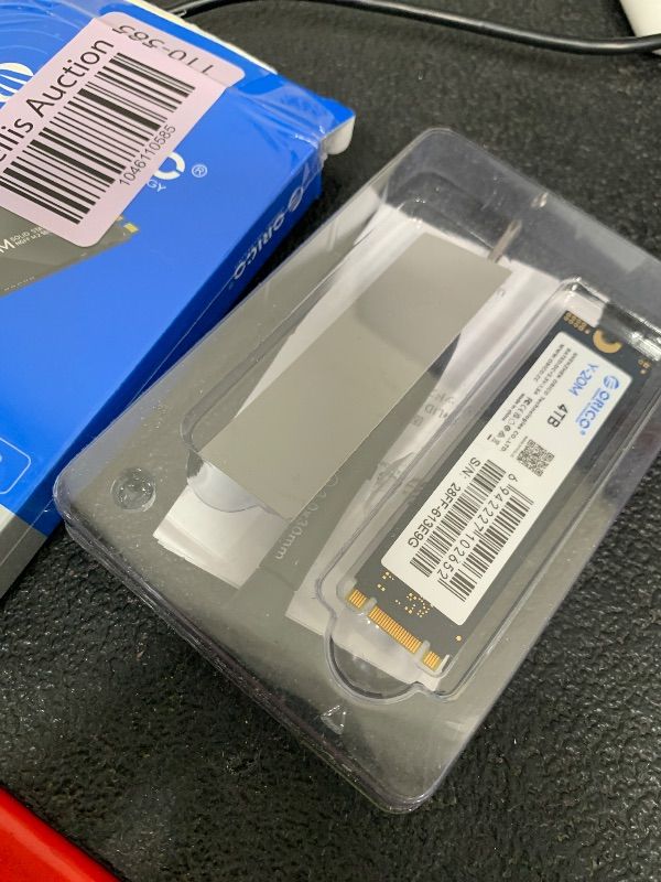 Photo 1 of ORICO M.2 2280 SATA SSD, 4TB Internal M.2 SSD with B+M Key for Desktop/Laptop, SATA III 6Gbps NGFF Solid State Drive Low Power Consumption (PCIe NVMe Incompatible) - Y20M
