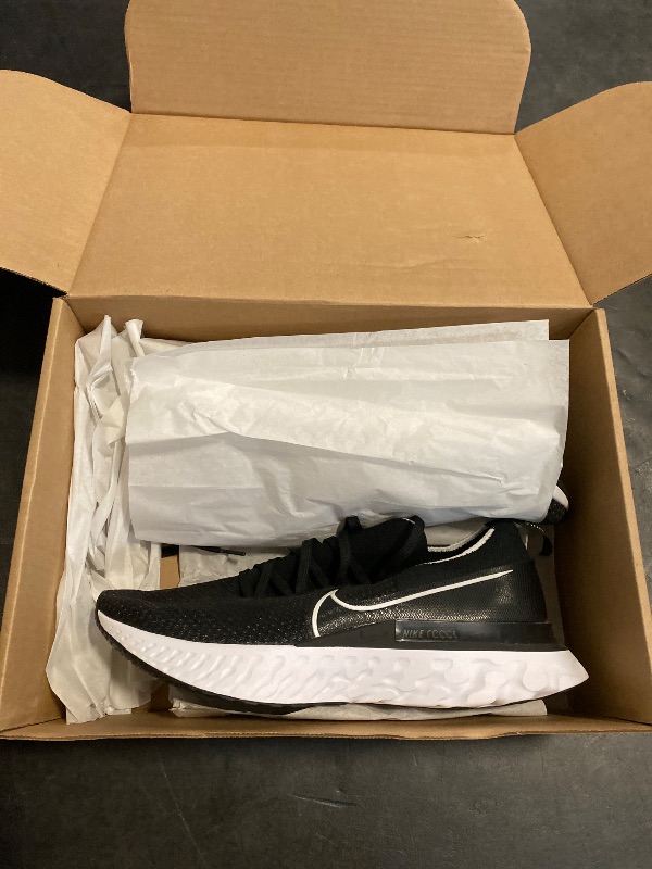 Photo 1 of Nike Men's React Infinity Run Black/White-Dark Grey, Black/White/Dark Grey, 14