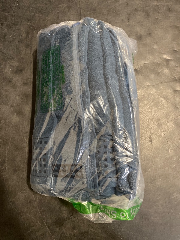 Photo 1 of GLAMBURG 100% Cotton 2 Pack Oversized Bath Towel Set 28x55 Inches, Ultra Soft Highly Absorbant Compact Quickdry & Lightweight Large Bath Towels, Ideal for Gym Travel Camp Pool - Mineral Blue