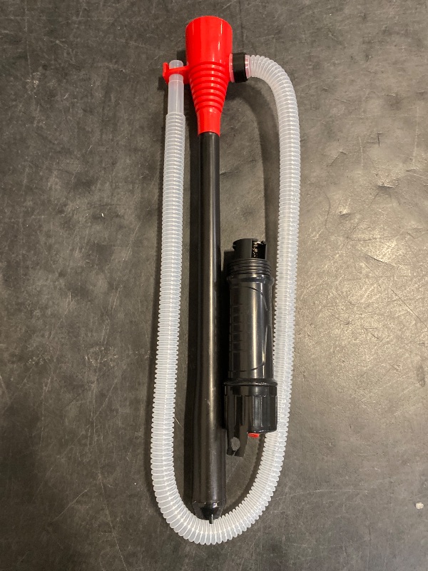 Photo 1 of Portable Power Battery Pump, 2.2 Gallons per Min, Electric Fuel Transfer HandHeld Water Siphon for Gas, Fish Tank