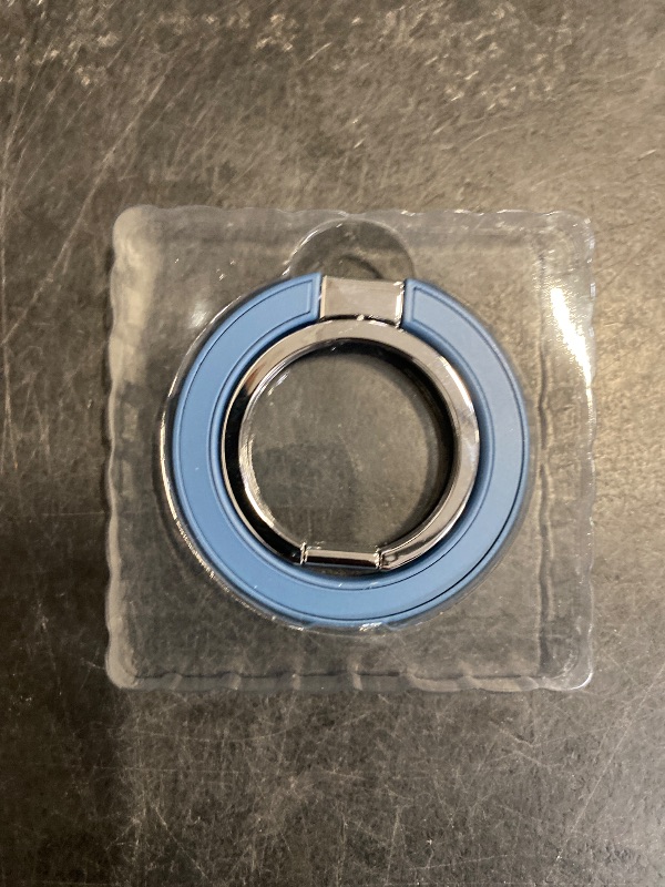 Photo 1 of Miracase for MagSafe Ring Holder, MagSafe Phone Grip, Magnetic Phone Ring Holder, Magnetic Phone Grip with 2-Way Adjustable Stand for iPhone 16/15/14/13/12 Series, Blue