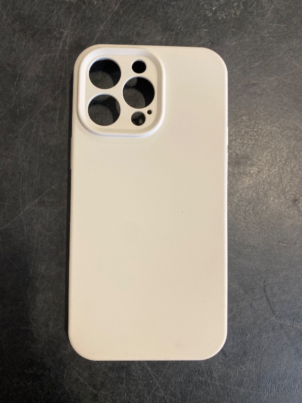 Photo 1 of Vooii Compatible with iPhone 14 Pro Max Case, Liquid Silicone Upgrade [Camera Protection] [Soft Anti-Scratch Microfiber Lining] Shockproof Phone Case for iPhone 14 Pro Max 6.7 inch - Stone