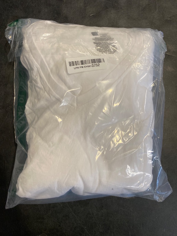 Photo 1 of (S) Hanes Men's TAGLESS® V-Neck T-Shirt 5-Pack, S-White