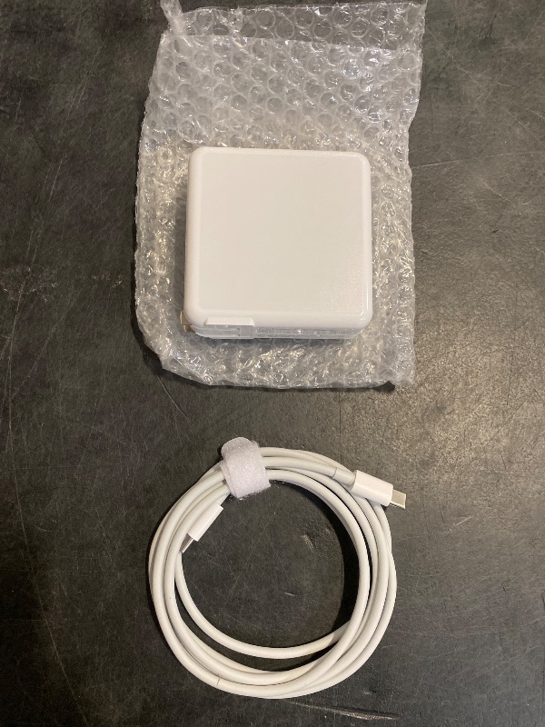 Photo 1 of Mac Book Pro Charger - 118W USB C Charger Fast Charger Compatible with MacBook pro/Air, M1 M2 M3 M4, ipad Pro, Samsung Galaxy and All USB C Device, Include Charge Cable