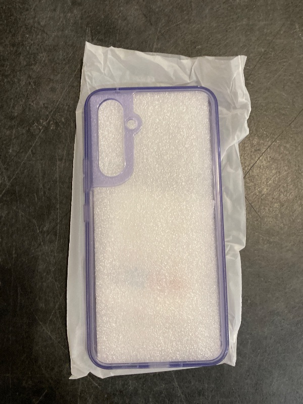 Photo 1 of JETech Case for Samsung Galaxy A54 5G 6.4-Inch, Non-Yellowing Shockproof Bumper Protective Phone Cover, Anti-Scratch Hard PC Back (Lilac)