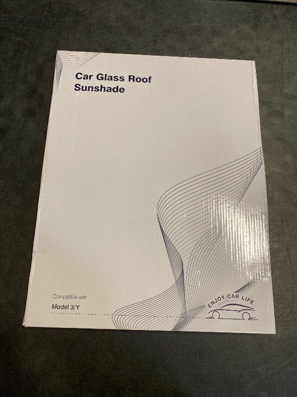 Photo 1 of REEVAA 2025 Upgrade Tesla Model Y New (Juniper) Sunshade Roof [No Gaps, No-Sagging] Tesla Y Accessories Heat Insulation Foldable Glass Sunroof Cover for Model Y Juniper 2025-2026, 2PCS, Gray