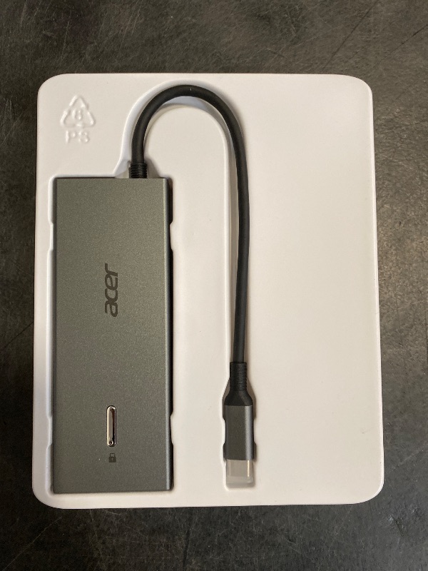 Photo 1 of Acer USB C Docking Station Dual Monitor With 2 HDMI, 9-IN-1 Laptop Docking Station with 4K HDMI, USB A&C 3.0, SD/Micro SD, 100W PD Charging, USB C Dock Compatible with Acer/Dell XPS/HP/Mac/Surface etc