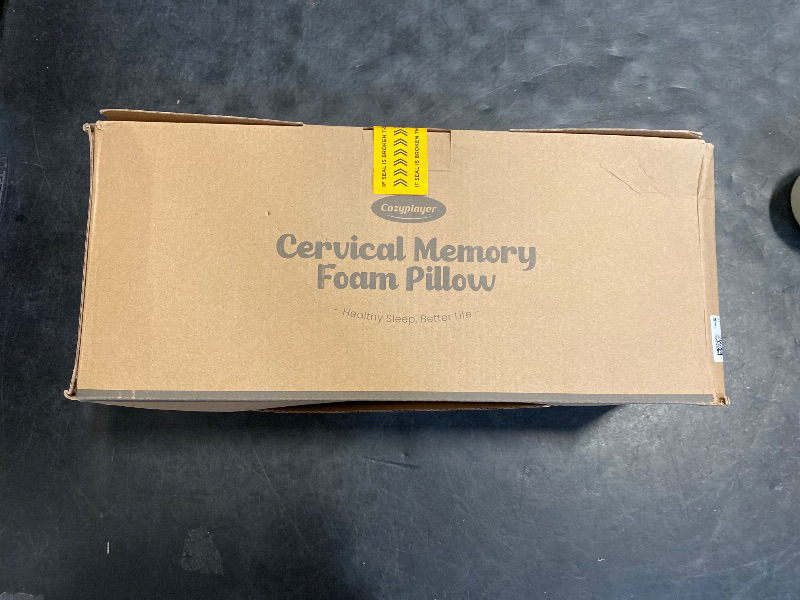 Photo 1 of Ultra Pain Relief Cooling Pillow for Neck Support, Adjustable Cervical Pillow Cozy Sleeping, Odorless Ergonomic Contour Memory Foam Pillows, Orthopedic Bed Pillow for Side Back Stomach Sleeper