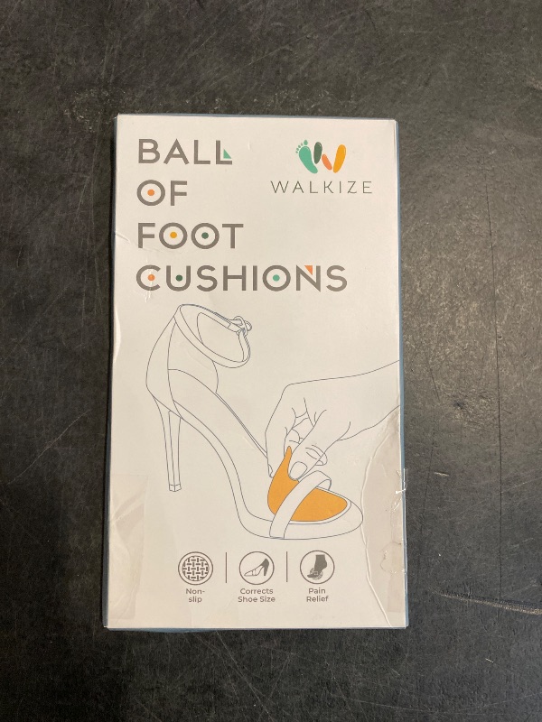 Photo 1 of Walkize Metatarsal Pads Women | Heel Inserts for Women | Ball of Foot Cushions (2 Pairs Foot Pads) All Day Pain Relief and Comfort One Size Fits Shoe Inserts (Beige)