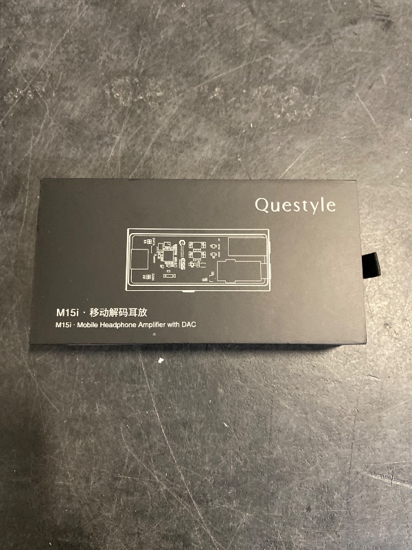 Photo 1 of Questyle M15i Headphone Amplifier [MFi Certified] Portable USB DAC Amps with 4.4mm and 3.5mm Dual Outputs Supports PCM 768kHz/DSD512 High Resolution Lossless for Smartphones/PC/Laptops