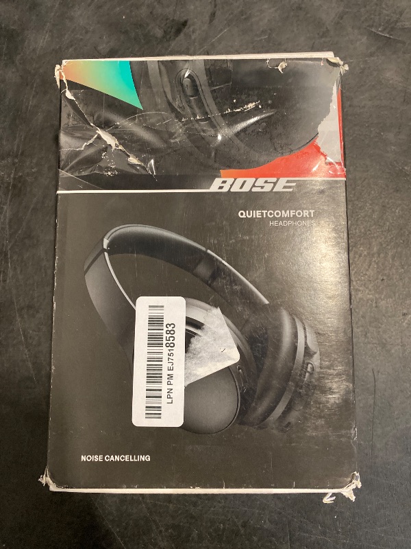Photo 1 of Bose QuietComfort Bluetooth Headphones, Wireless Headphones with Active Over Ear Noise Cancelling and Mic, Deep Bass, Up to 24 Hours of Playtime, Black