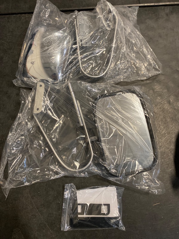 Photo 1 of SCITOO Side View Mirrors Left and Right Fit For 1980-1996 For Ford Bronco 1984-90 Bronco II 1991-1994 Explorer 1980-1984 F100 Truck Manual Fold Non-heated Black Replacement Exterior Mirrors