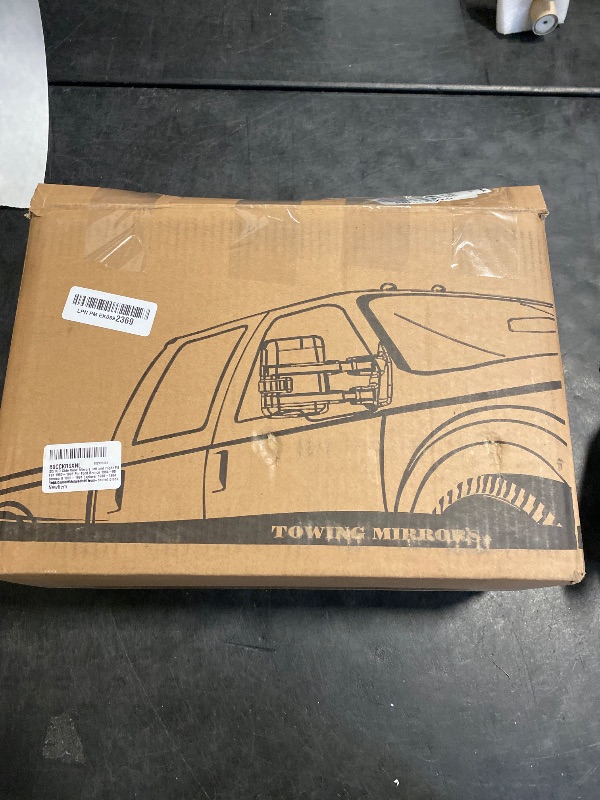 Photo 1 of SCITOO Side View Mirrors Left and Right Fit For 1980-1996 For Ford Bronco 1984-90 Bronco II 1991-1994 Explorer 1980-1984 F100 Truck Manual Fold Non-heated Black Replacement Exterior Mirrors