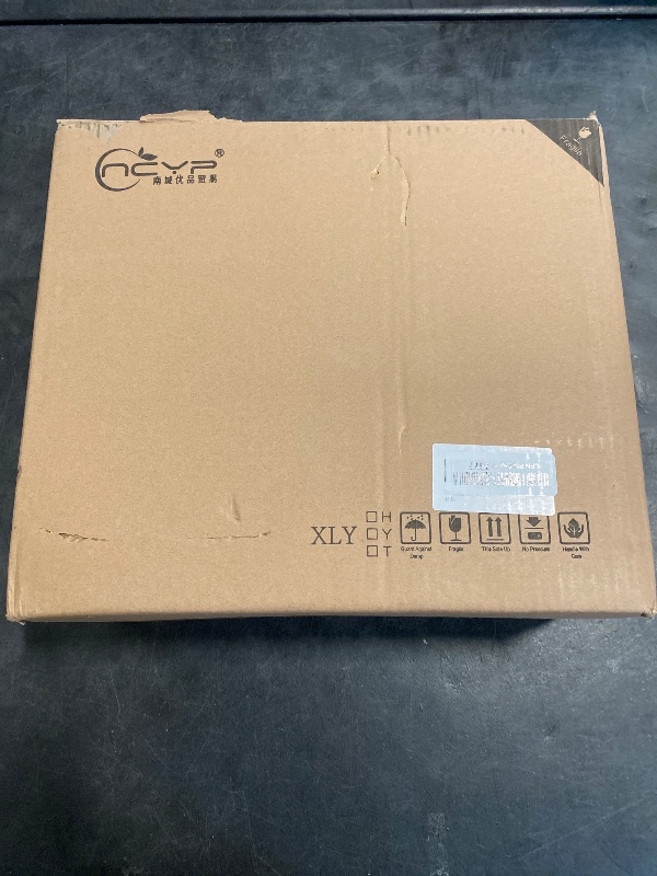 Photo 1 of NCYP Small Wedding Glass Cards Box with Slot and Lock - 9.5x4.5x11.8 inches Gold Card Holder for Birthday Party Reception, Indoor Decor - Slot Length 7.1'' (Glass Box Only)
