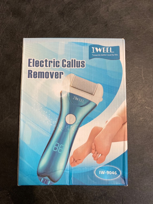 Photo 1 of Electric Foot Callus Remover, Rechargeable Electronic Foot File Pedicure Kits, Electric Callus Remover for Feet, Foot Scrubber Dead Skin Remover, Professional Foot Care for Dead Skin Ideal Gift